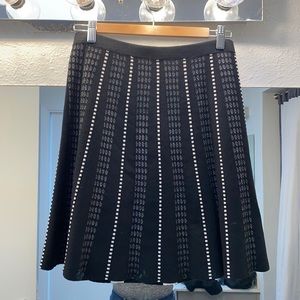 Black and white skirt